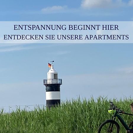 Haus Krabbe Apartments, Zentral Gelegen Im Idyllischen Nordseeort Zwischen Bremerhaven Und Cuxhaven, Hunde Kostenfrei Willkommen, Hauseigene Kostenfreie Parkplaetze Времен Екстер'єр фото